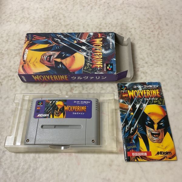 1円〜 SFC スーパーファミコン WOLVERINE ウルヴァリン | スーパーファミコン ウルヴァリン｜スーパーファミコン