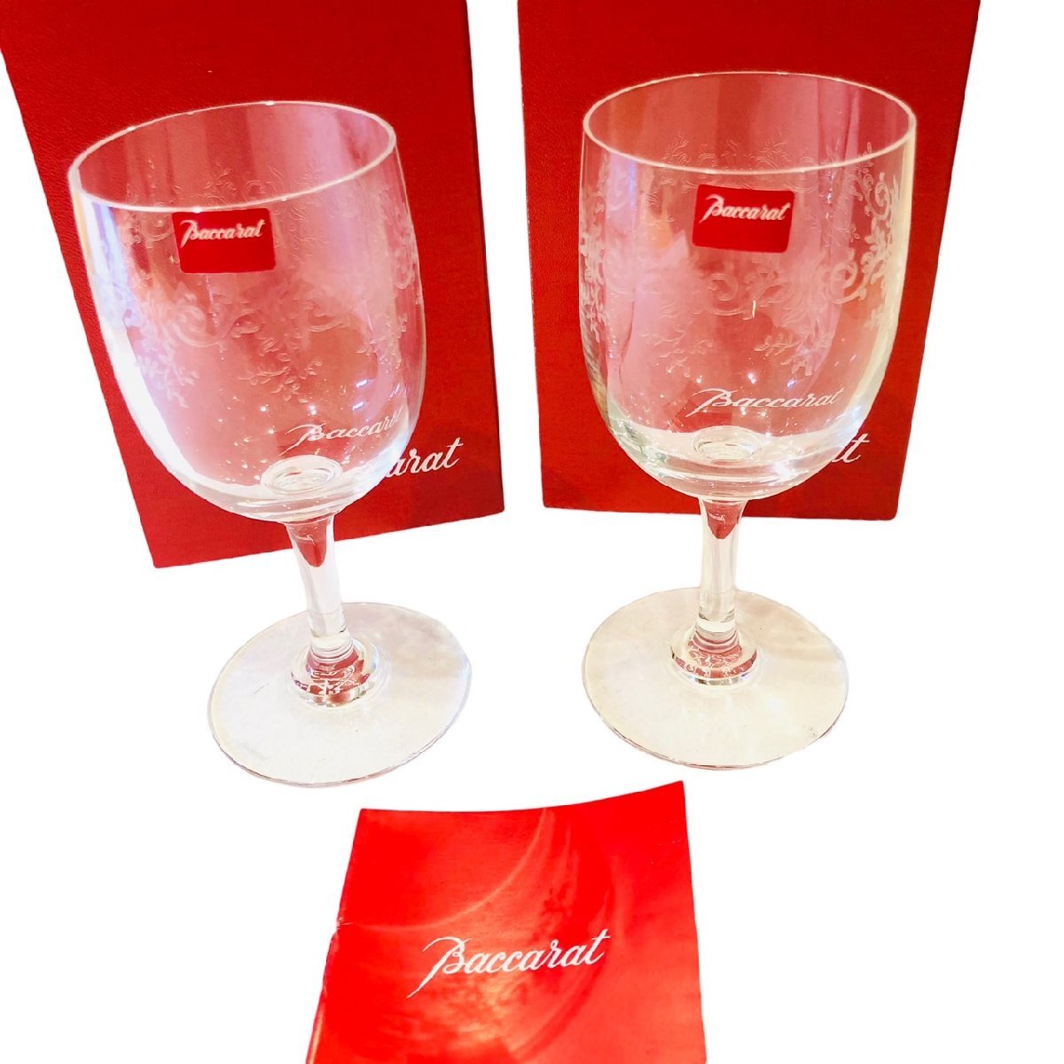 ☆Baccarat バカラ クリスタル セビーヌ ペア リキュールグラス ワイン 