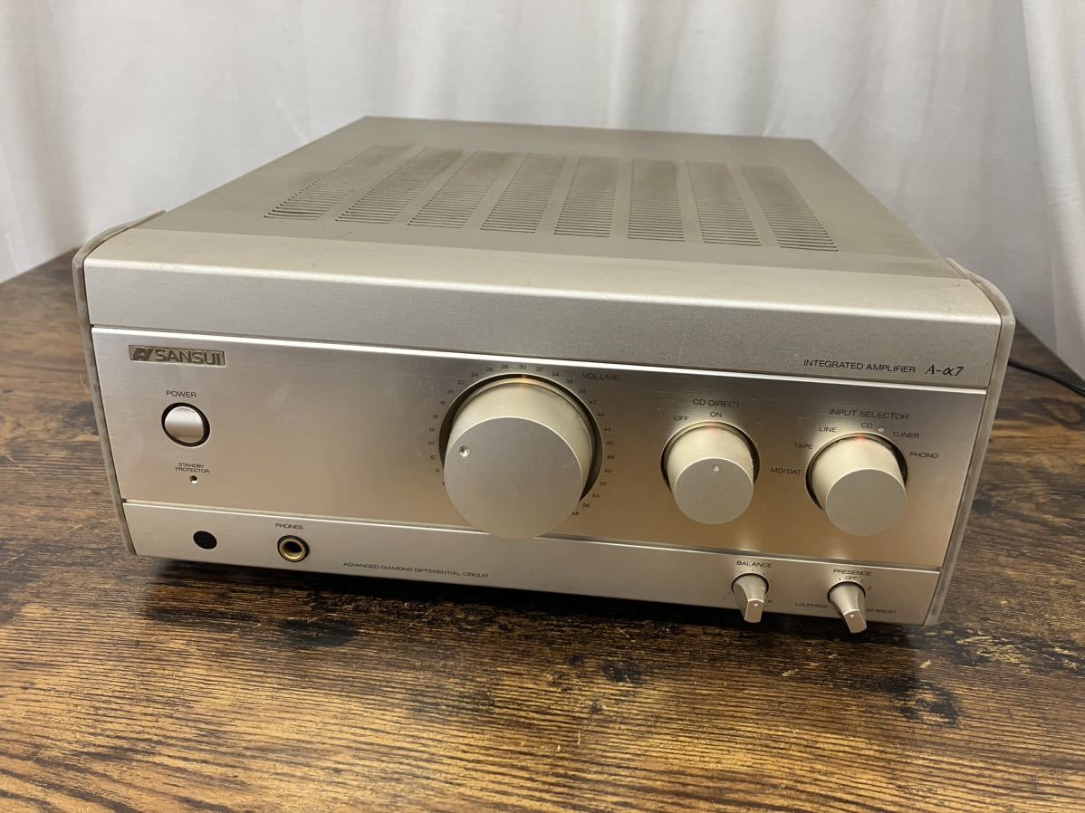 SANSUI プリメインアンプ サンスイ A-a7 山水 KOUKOU様専用 | A-α7