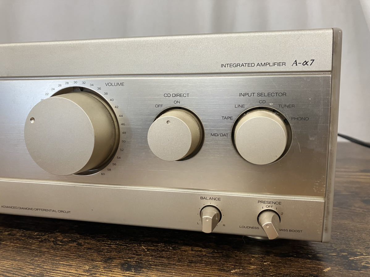 SANSUI プリメインアンプ サンスイ A-a7 山水 KOUKOU様専用 | A-α7