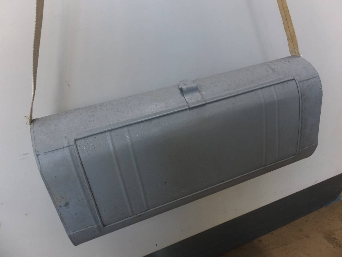 昭和レトロ　胴乱　どうらん　植物採取ケース　アンティークケース　肩掛小物入れ　肩掛ケース　NHK らんまん