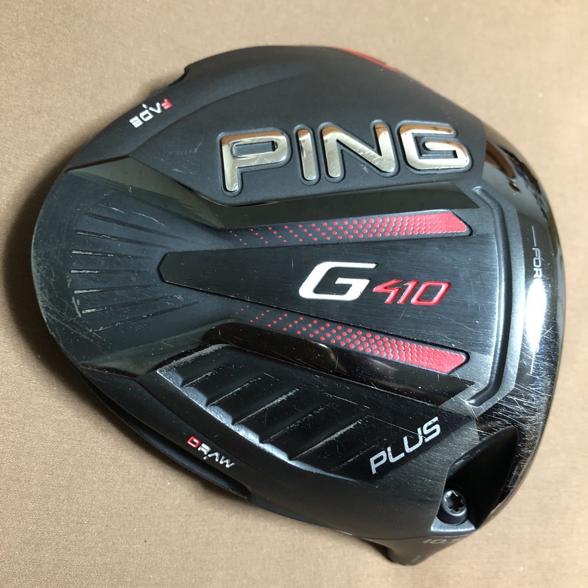 ピン G410 PLUS ドライバー 10.5° ヘッド単品 日本仕様 ヘッドカバー