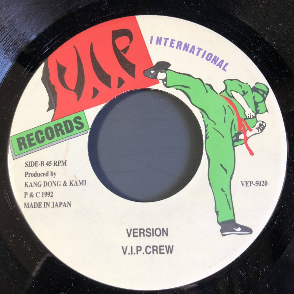 LITTLE BOOGIE MAN 「OBATARIAN」７inch レコード 7インチ LITTLE BOOGIE MAN V.I.P INTERNATIONAL. ジャパレゲ ⁄ Boogie