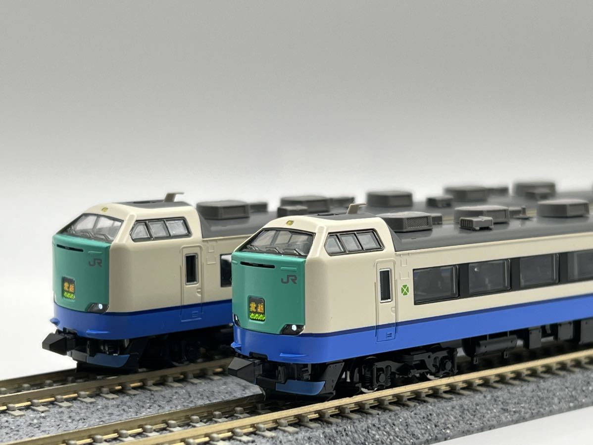 2014年ロット 92525 92526 TOMIX JR 485系3000番台上沼垂色 北越 6両の 