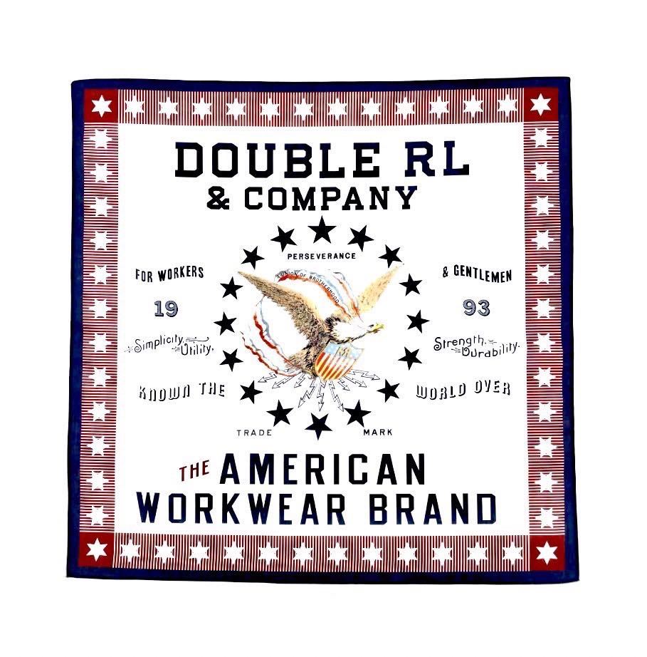 1円スタート RRL バンダナ　イーグル⑥