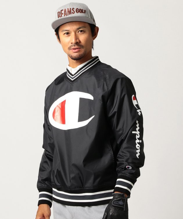 M/Champion golf☆チャンピオン×BEAMS GOLF☆ビームス/別注/プル