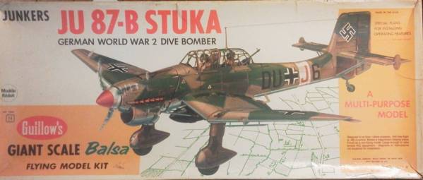バルサキット　JU-87 STUKA　箱イタミあり