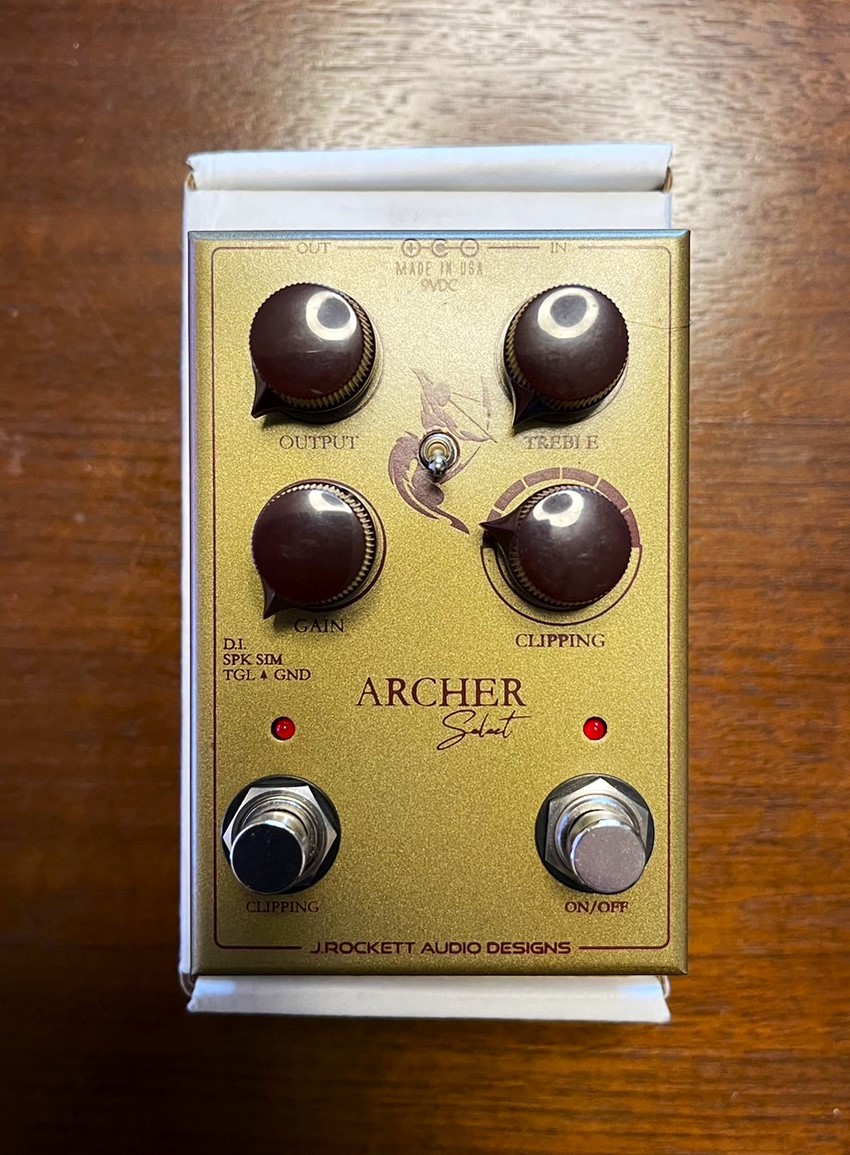 試奏のみ J. Rockett Audio Designs ARCHER Select｜Rockett Pedals