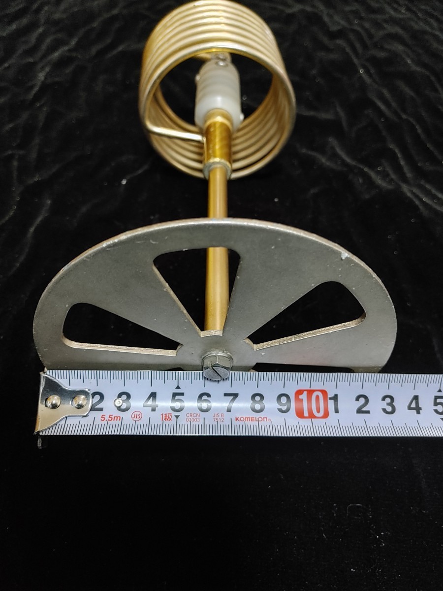 UFOアンテナ 金メッキ 銅製？ デコトラ 当時物 レトロ 希少 CB無線機 