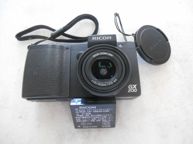 ♪ジャンク　RICOH GX200 ⑩
