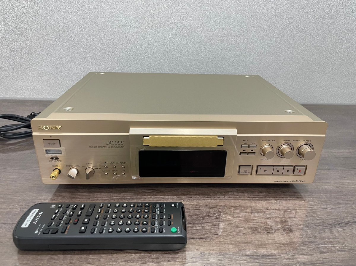 ソニー SONY ミニ コンパクトディスク MD MXD-D3 MDデッキ 通電OK MD 