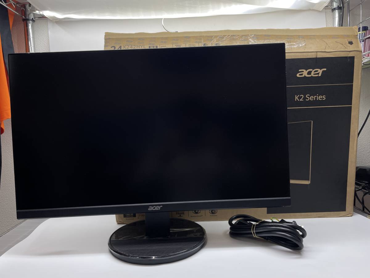 大黒屋】Acer（エイサー） 23.8インチワイド液晶モニター K242HYLBbix