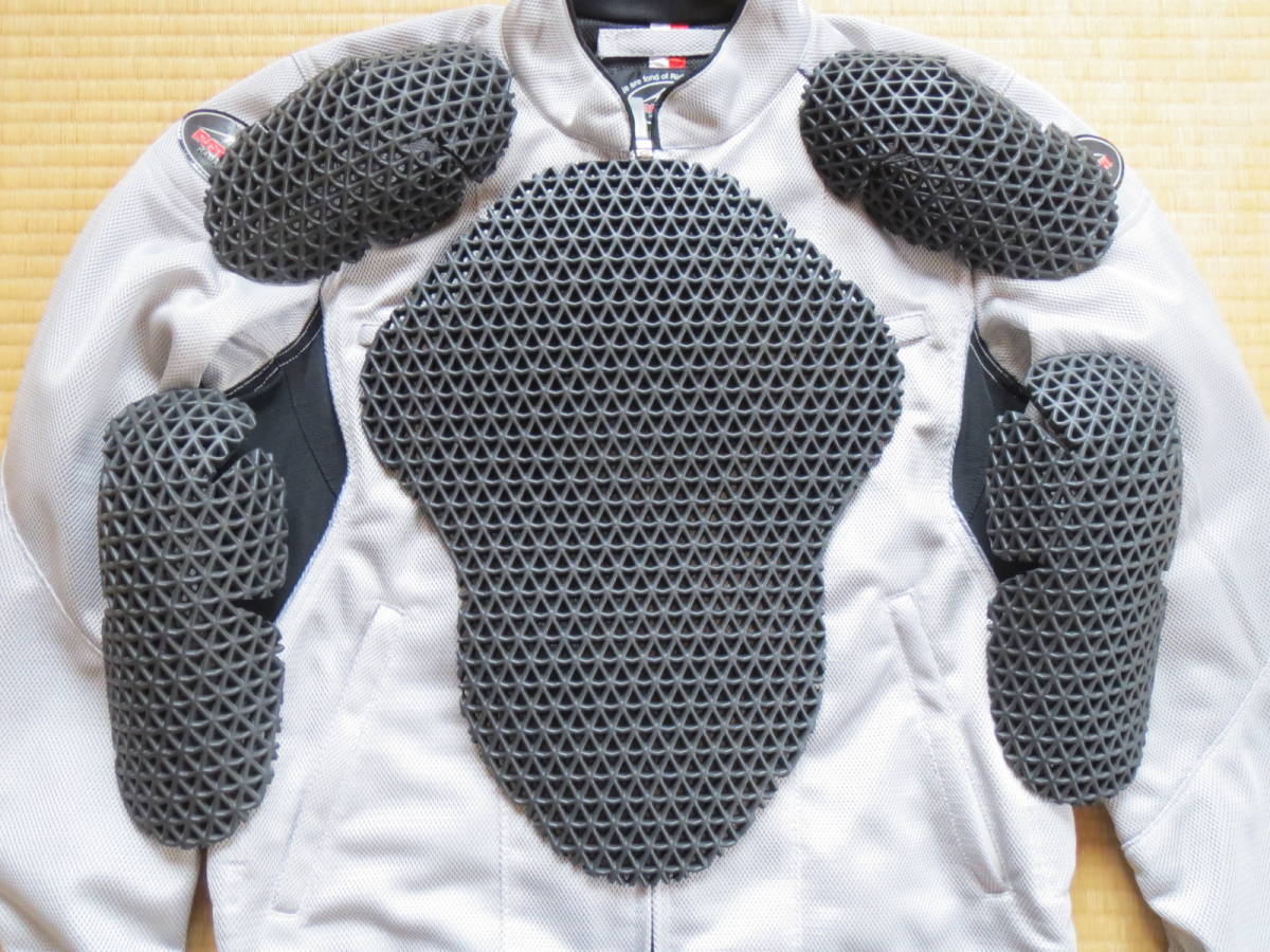 クシタニ kushitani フルメッシュジャケット K2158 シルバー サイズ