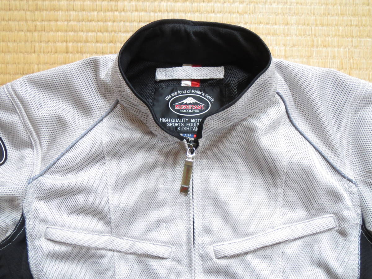 クシタニ kushitani フルメッシュジャケット K2158 シルバー サイズ