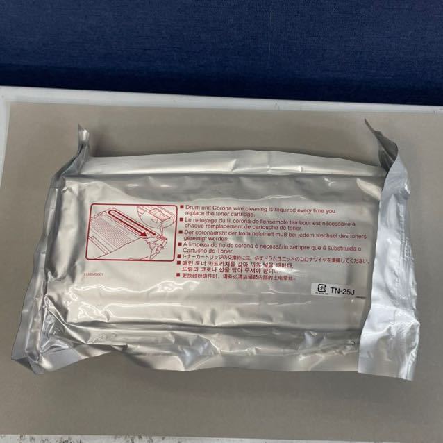2) ブラザー brother トナーカートリッジ TN-25J 純正品 箱無し