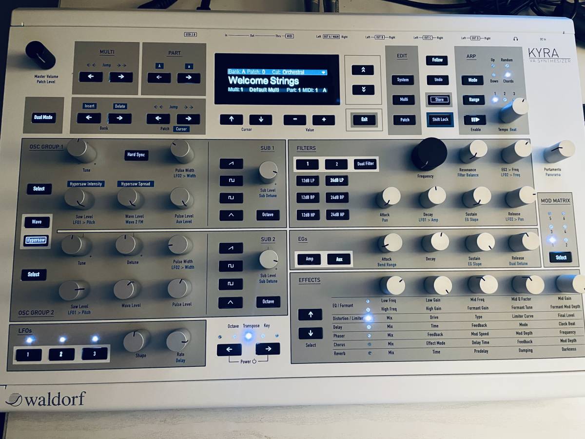 【お得，HOT】 Waldorf Kyra(キーボード、シンセサイザー)｜売買されたオークション情報、yahooの商品情報をアーカイブ公開 - オークファン その他