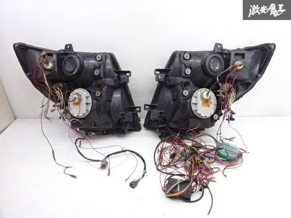 売り切り 日産 純正加工品 E51 エルグランド LEDバルブ付き ヘッド