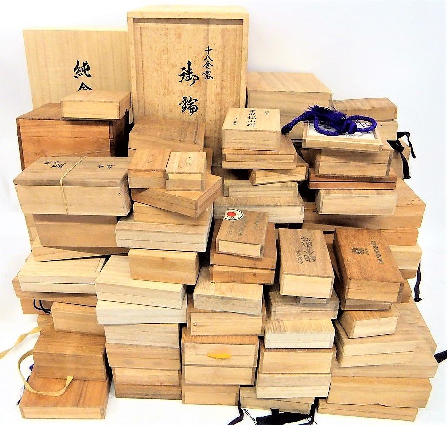 1円～ おたからや◆Y0026　桐箱 木箱 空箱 ～大量おまとめ出品～