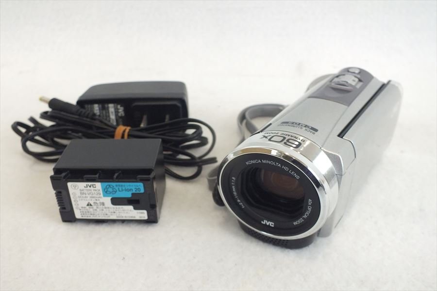 ☆ JVCケンウッド GZ-E750-S ビデオカメラ 2.9-116mm 1.8 中古 現状品
