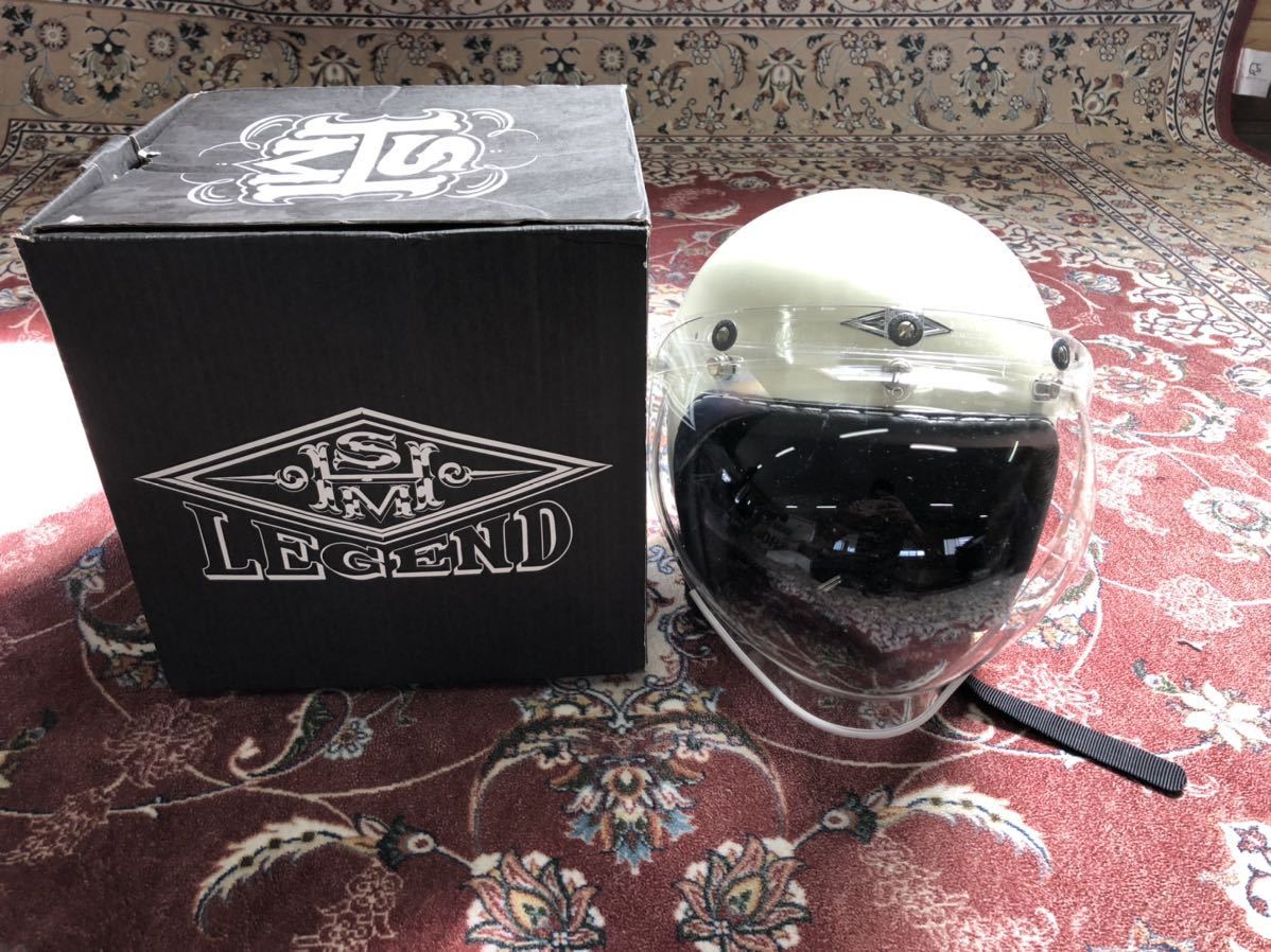 立花 SHM GT NP-1 LEGEND 革巻き ハンドステッチジェットヘルメット