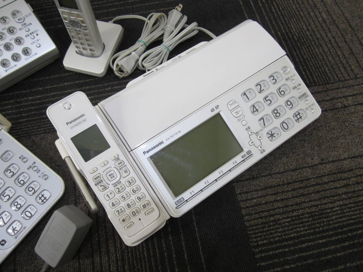 Panasonic KX-PZ710-W コードレス電話 Panasonic パナソニック Panasonic KX-PZ710-W コードレス電話 Panasonic パナソニック