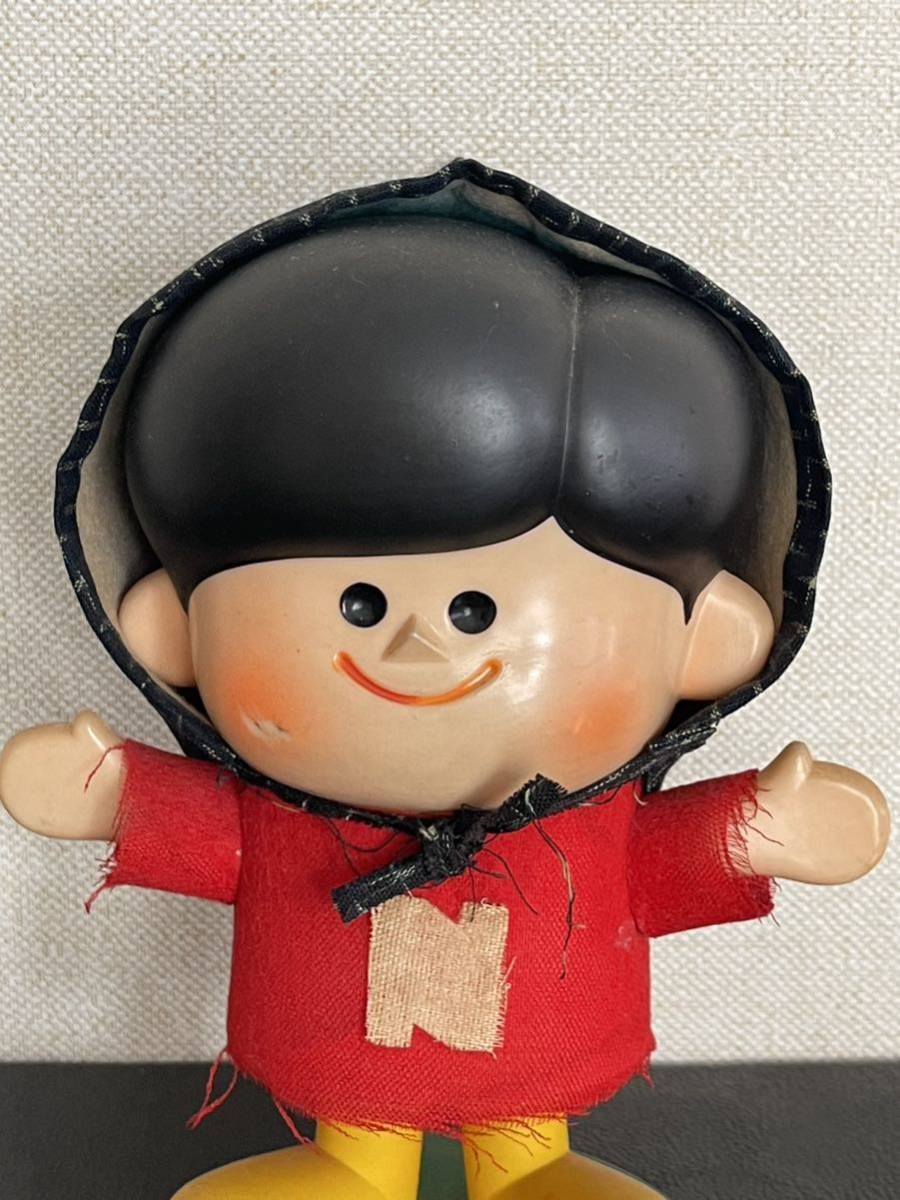 広告ノベルティ なしょナショナル坊や 当時物 ソフビ人形 昭和レトロ