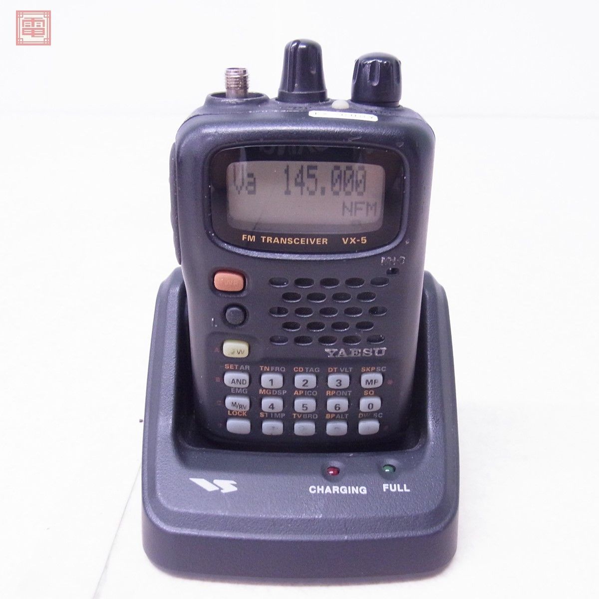 Yaesu八重洲 VX-5 ハンディ無線機 ヤエス 八重洲 VX-5 50/144/430MHz ハンディ無線機 現状品【10 YAESU VX-5
