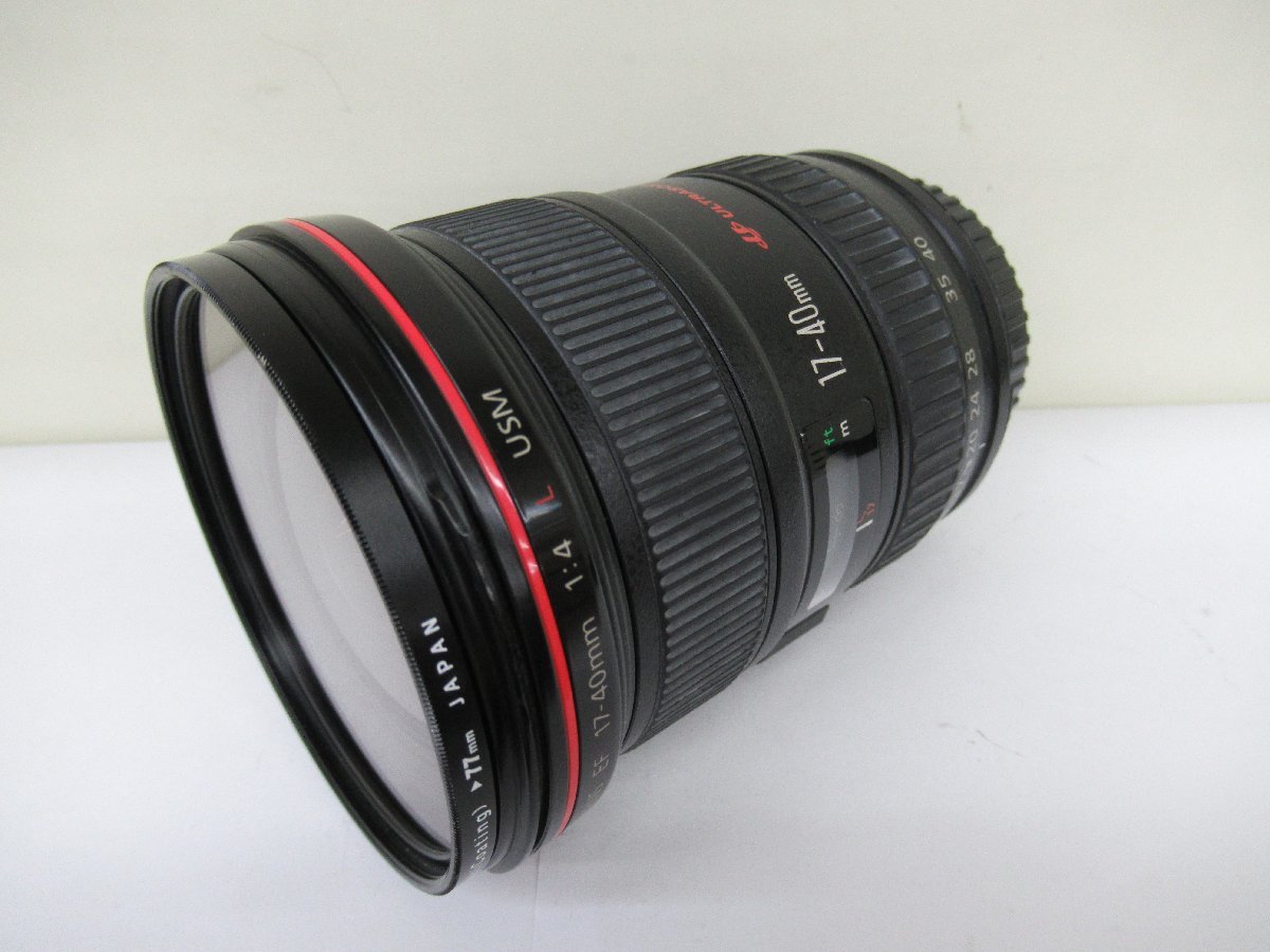 キヤノン Canon レンズ EF 17-40mm 1：4 L USM 中古 ジャンク G7-26