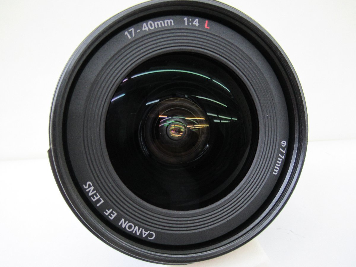 キヤノン Canon レンズ EF 17-40mm 1：4 L USM 中古 ジャンク G7-26