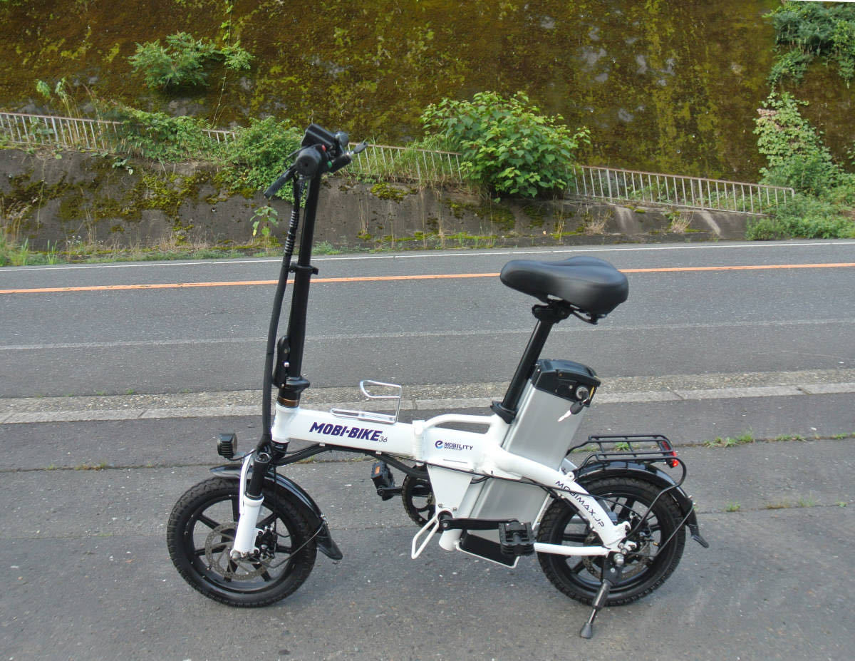ジャンク品】MOBI-BIKE 折りたたみ式電動自転車 ※引き取りのみ Yahoo