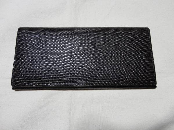 美品 ★GANZO fico(ガンゾ　フィーコ)　リザード型押し　トカゲ