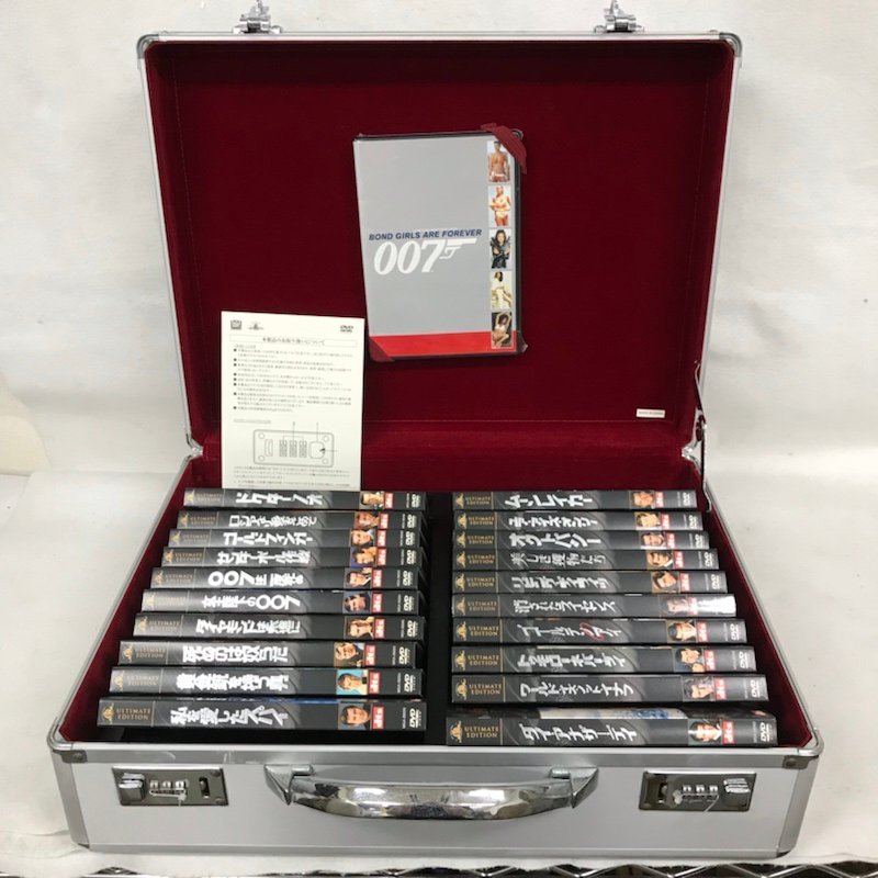 007 アルティメット コレクションBOX 完全数量限定生産 DVD 40枚 ボーナスディスク付き 41枚セット 230703RM410100