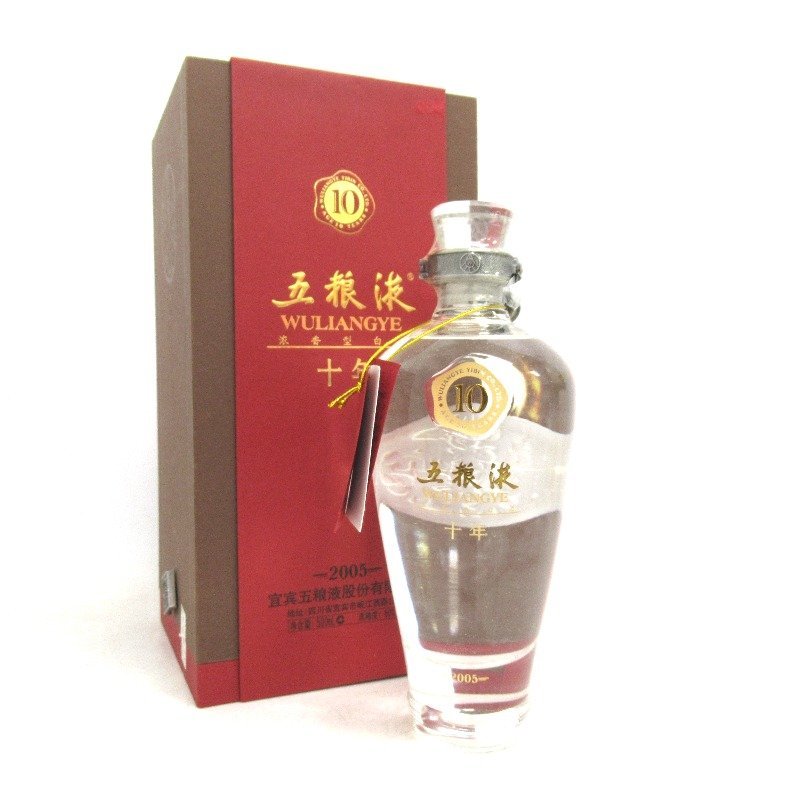 五粮液 500ml 白酒 京东 52度 高級 中国白酒 濃香型 経典10年 : 中国