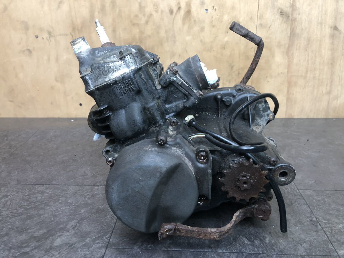 カワサキ KX80 KX080FE 純正 エンジン 黒エンジン KX080H 部品取り ジャンク KX85