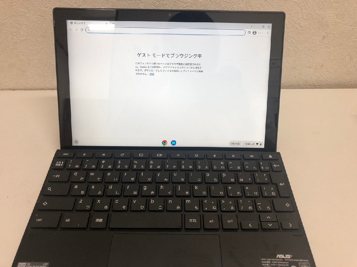 115 ASUS ノートパソコン Chromebook Detachable CM3 CM3000DVA-HT0019 