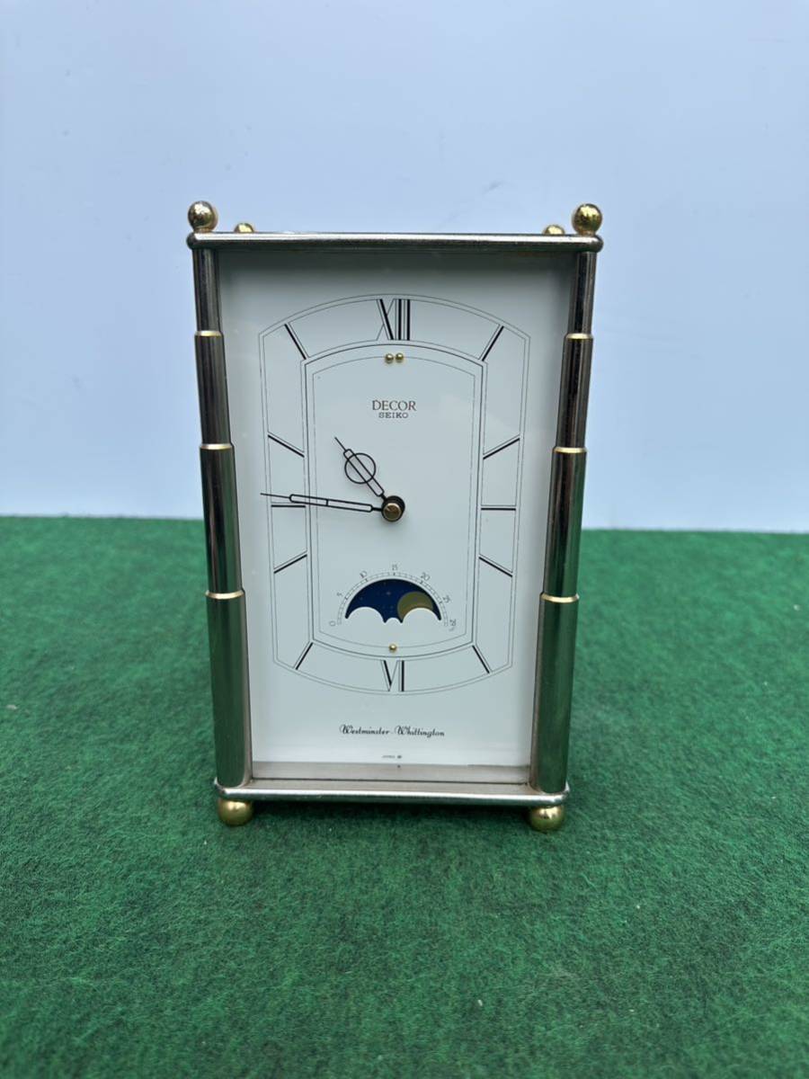 SEIKO セイコー DECOR デコール 置時計 クォーツ Quartz Westminster