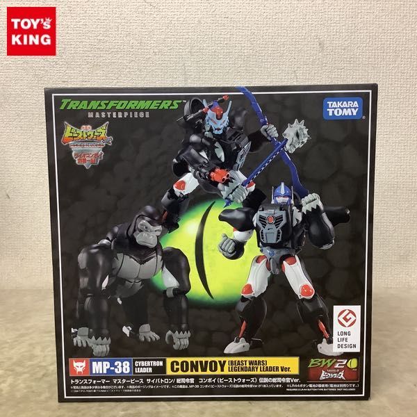 100%新品，2025 1円〜 タカラトミー トランスフォーマー マスターピース MP-38 サイバトロン/総司令官 コンボイ ビーストウォーズ 伝説の総司令官Ver.(トランスフォーマー)｜売買されたオークション情報、yaho トランスフォーマー