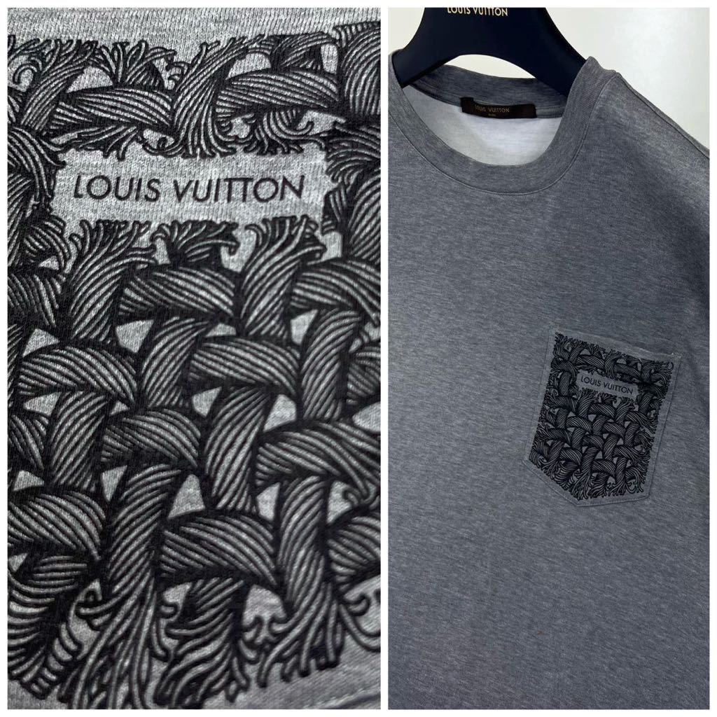 ◎極美品◎即完売★2015-16年★人気★ルイヴィトン×クリストファー ネメス LV ロープ ポケット★半袖 Tシャツ★メンズ S★LOUIS VUITTON