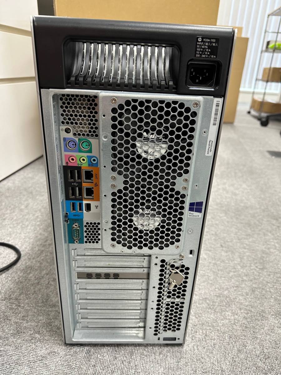 1】HP Z820 WorkStation ワークステーション Win10Pro Xeon E5-2680×2