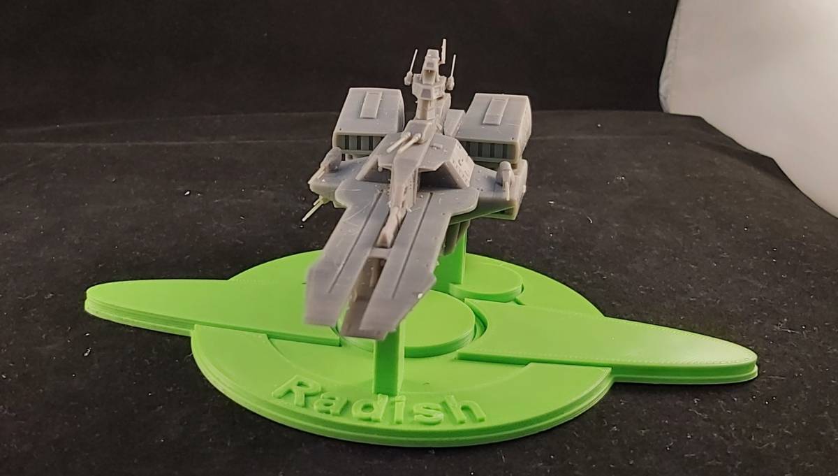 1/1700 ラーディッシュ 3Dプリント アイリッシュ級戦艦 未組立 宇宙船 1/1700 ラーディッシュ 3Dプリント アイリッシュ級戦艦 Radish Irish