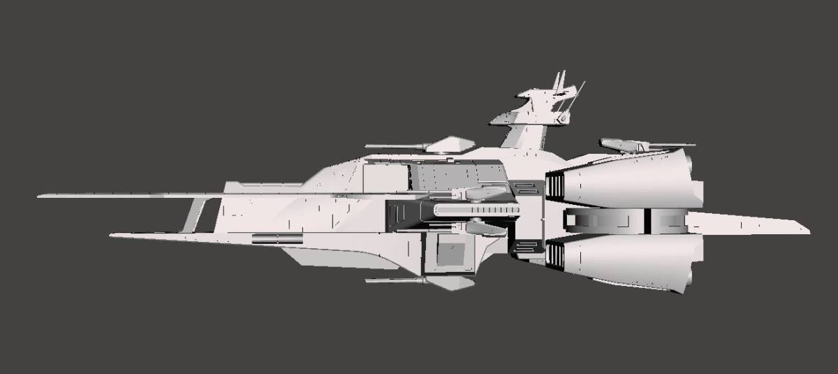 1/1700 ラーディッシュ 3Dプリント アイリッシュ級戦艦 Radish Irish