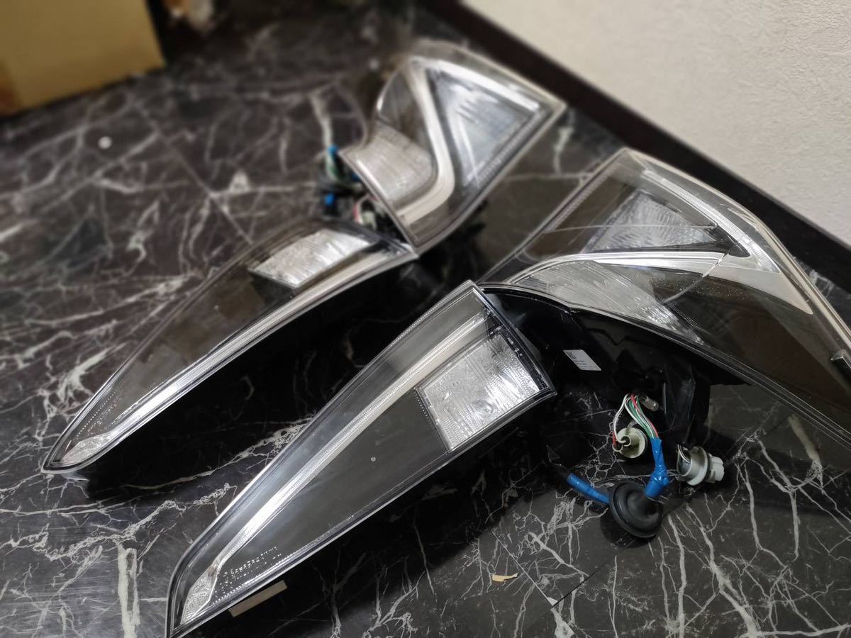 一点限定】50プリウス 前期 インナーラメ塗装 加工テールランプ zvw50