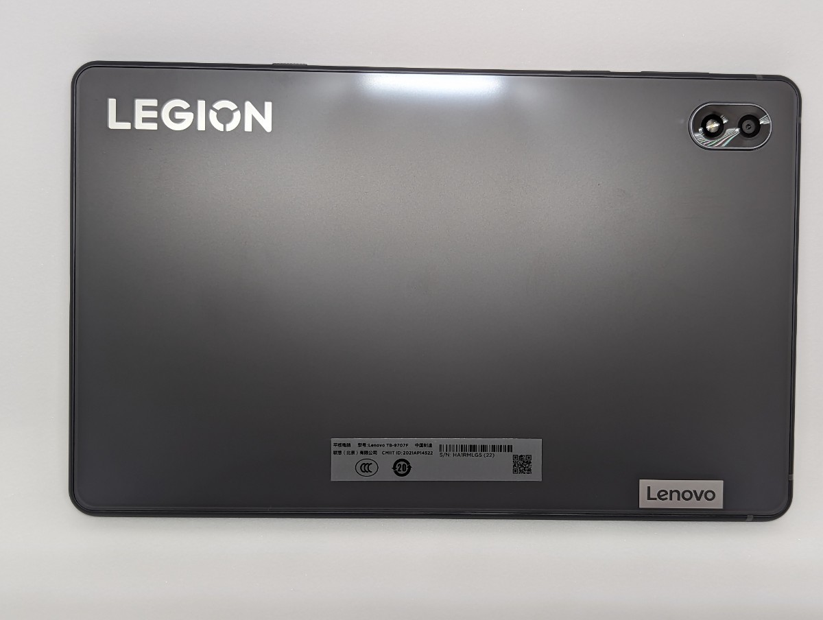 ∴ lenovo LEGION y700 12Mb 256Gb グローバル版＋ケース、ガラスフィルム ●中古美品