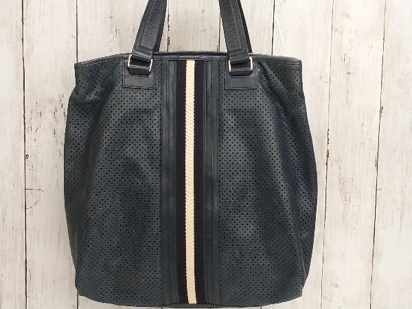 BALLY/トートバッグ/バリー/パンチングレザー/肩がけ/A4/通勤通学