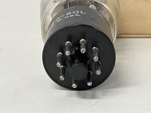 真空管　NEC 8F76RF　ジャンク品 ジャンパーケーブル MINERVA-NCF Plus［特別モデル］ 【ケーブル工房