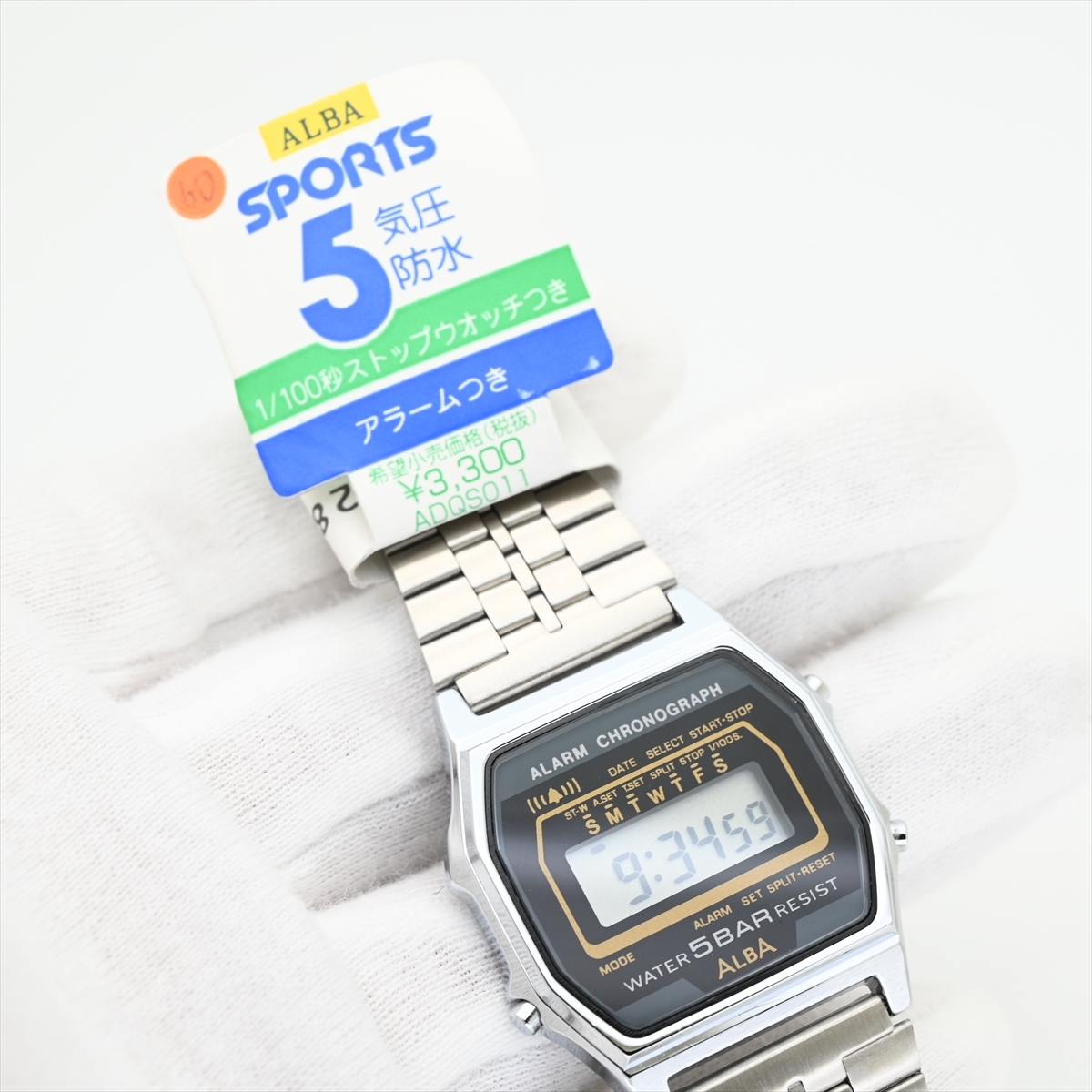 デッドストック品 セイコー ALBA◇1986年製造 Y799-4B80 新品電池/動作