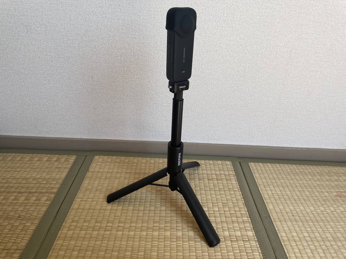 Insta360 X3 見えない自撮り棒 超長い自撮り棒 バッテリー付き Insta360 X3 見えない自撮り棒 超長い自撮り棒 バッテリー付き