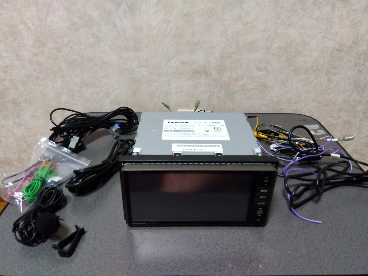 Pansonic CN-S300WD メモリーナビ 地デジ フルセグ フィルムアンテナと