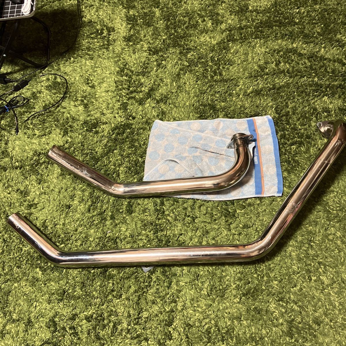 バルカン400/800 マフラー アップマフラー ワンオフ