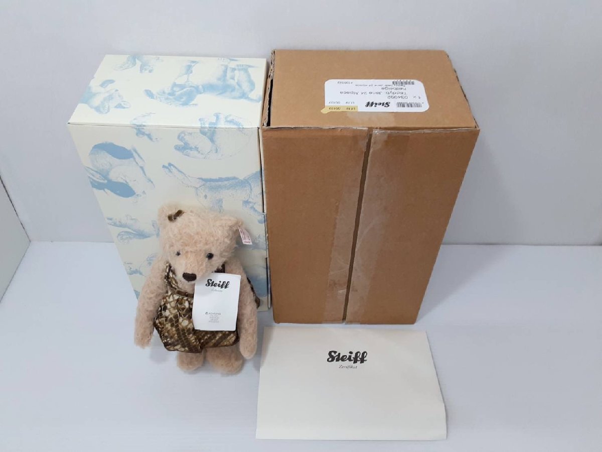 ☆新品未使用品☆ 1円～ steiff シュタイフ テディベア ジェーン 1500